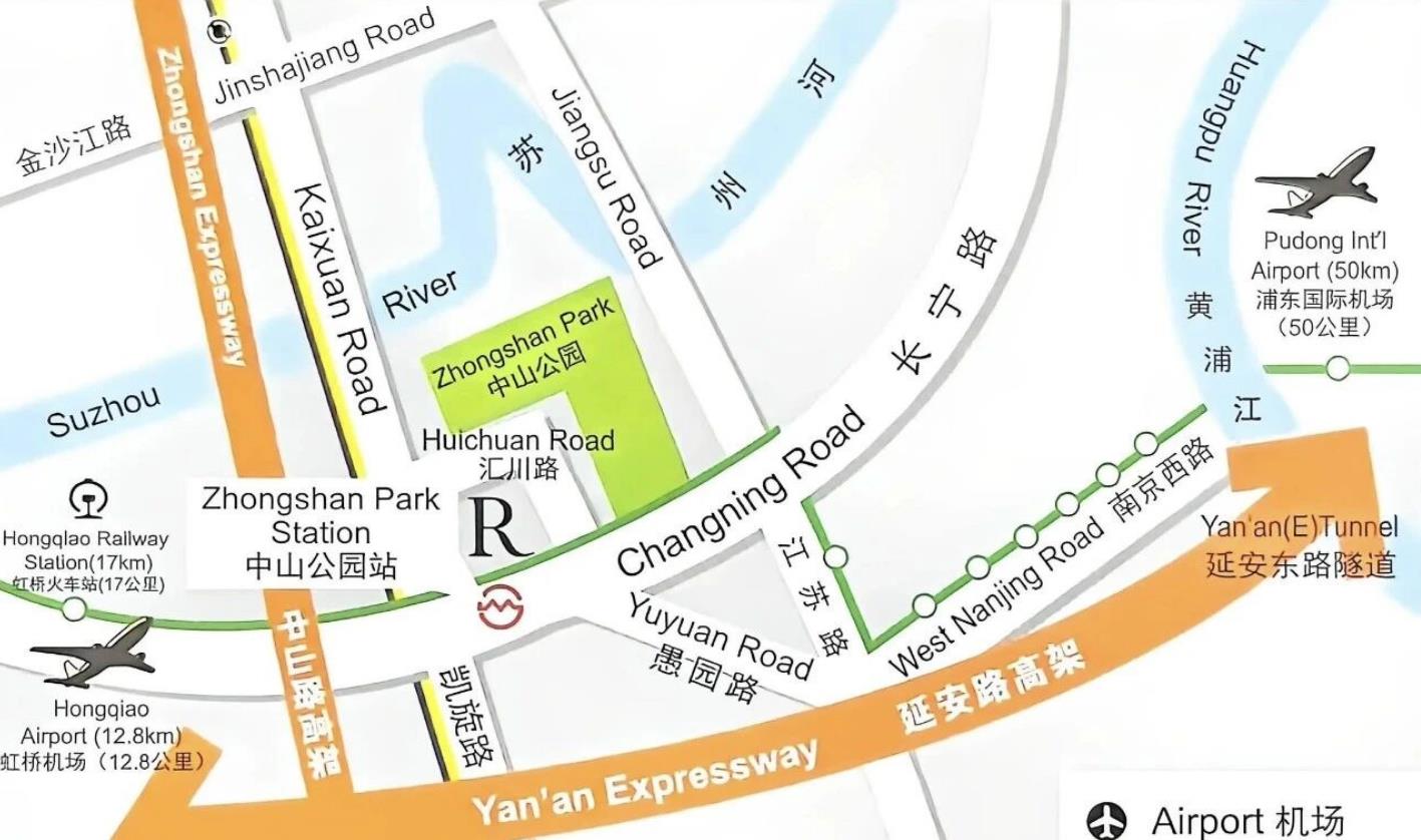 龙之梦国际大厦区位地图